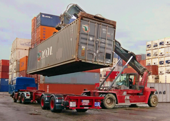 Transport conteneur